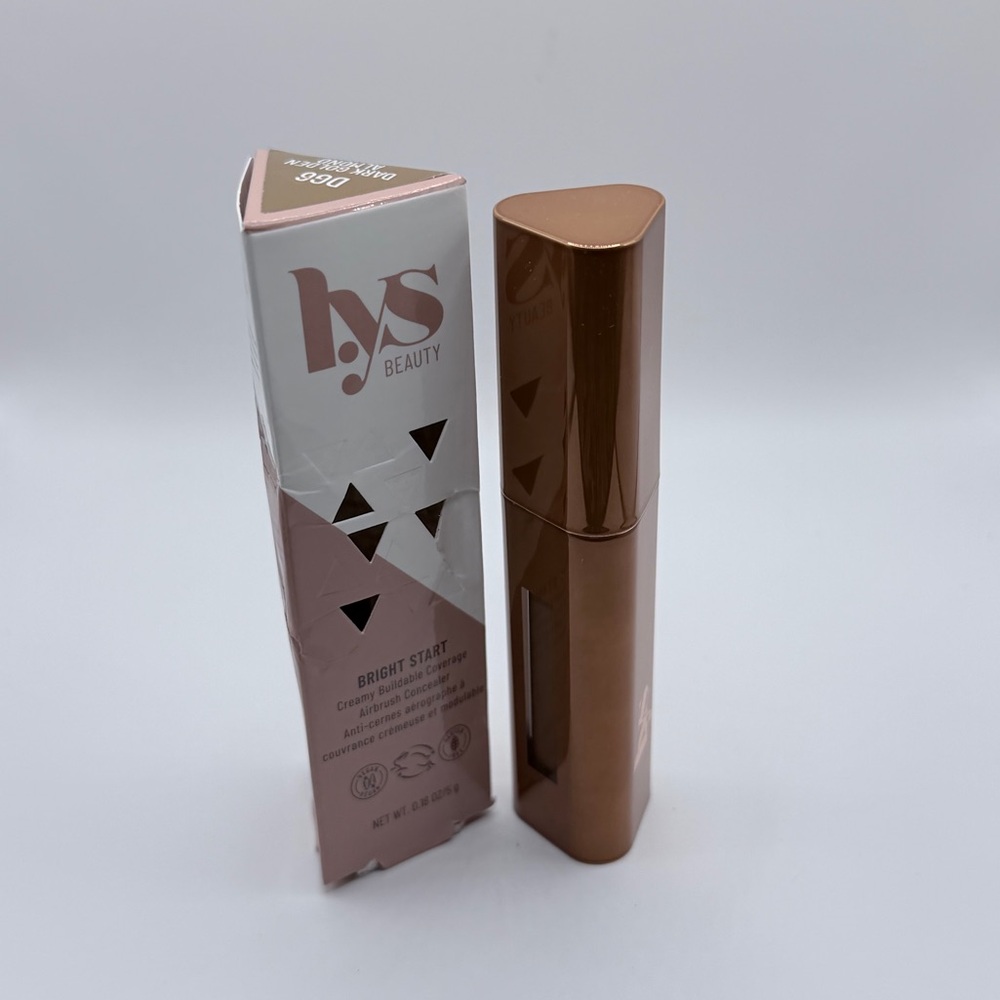 LYS Beauty Bright Start Creamy Buildable Coverage Airbrush Concealer in Shade DG